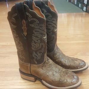 Lucchese ostrich cowgirl boots